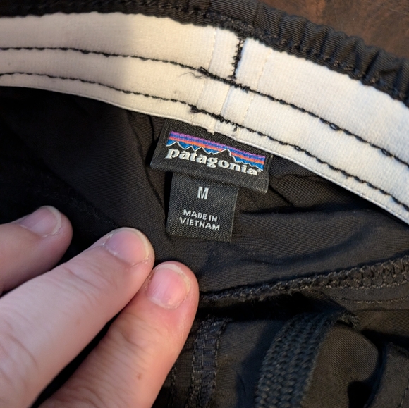 Patagonia Nylon Shorts, Black, Women's Medium - Picture 3 of 6